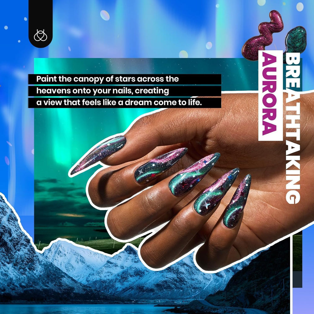 Beetles Gel Polish Kit: outils manucure inclus pour préparer et perfectionner chaque pose.
