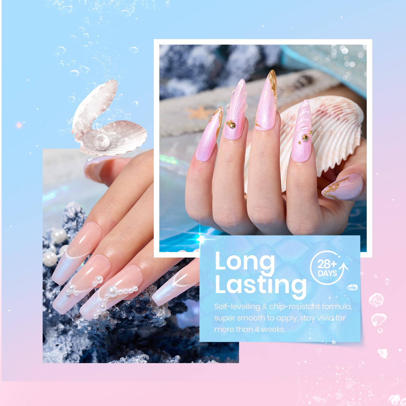 Vernis Gel Beetles Palette 6 couleurs pour une manucure polyvalente