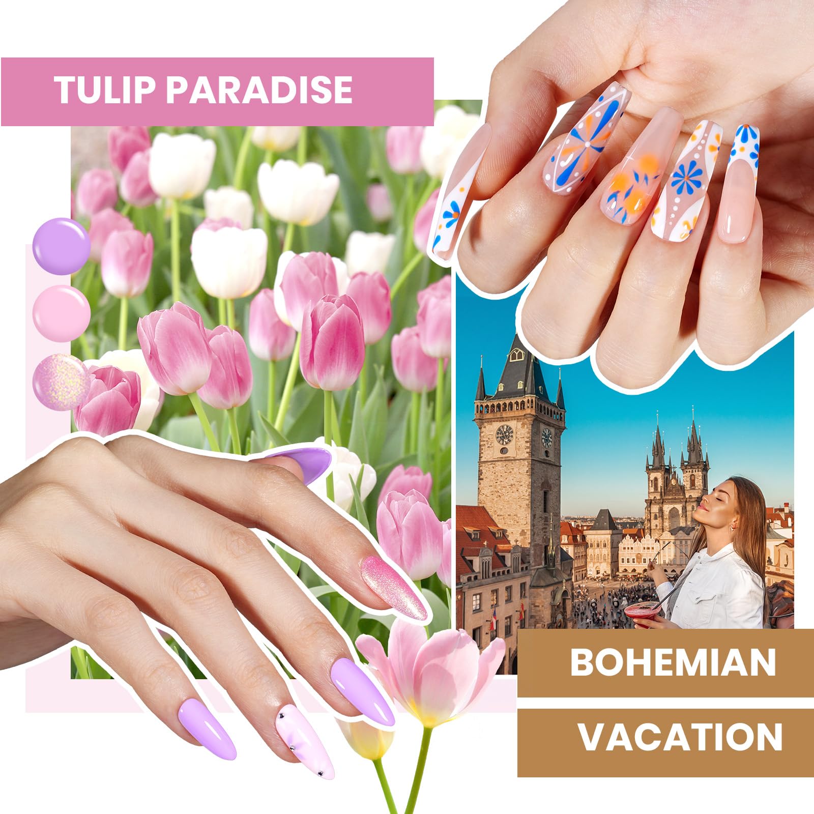Beetles Gel Polish: palettes de 60 couleurs pour changer de style facilement.