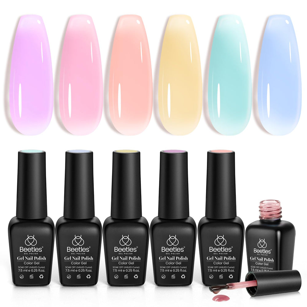 Beetles Gel Polish Idée cadeau: kit pastel idéal à offrir.
