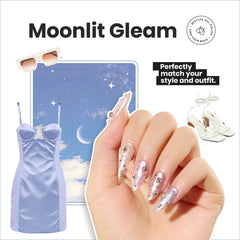 Beetles Vernis Pearl rose clair pour une manucure élégante