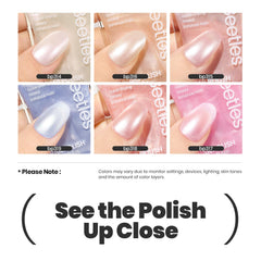 Beetles Vernis Pearl rose profond pour un look glamour