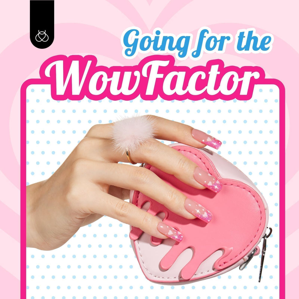 Beetles Pink Glitter Gel Polish, lampe UV-LED requise, cure efficace.