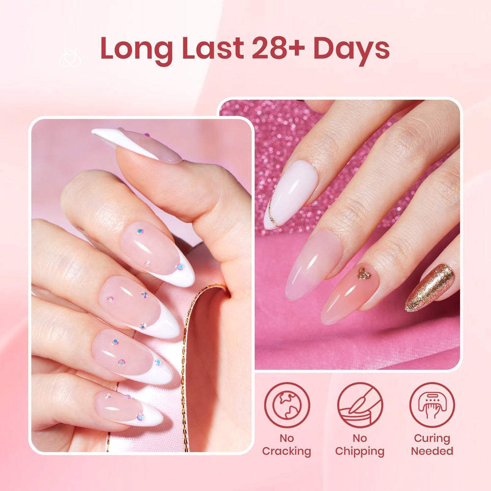 Beetles Poly Nail Gel Kit – solution de glisse pour une application fluide