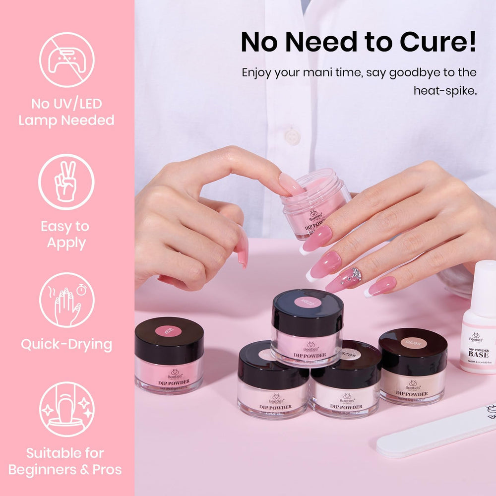 Beetles Poudre Dip coffret cadeau idéal pour passionnées d’ongles.