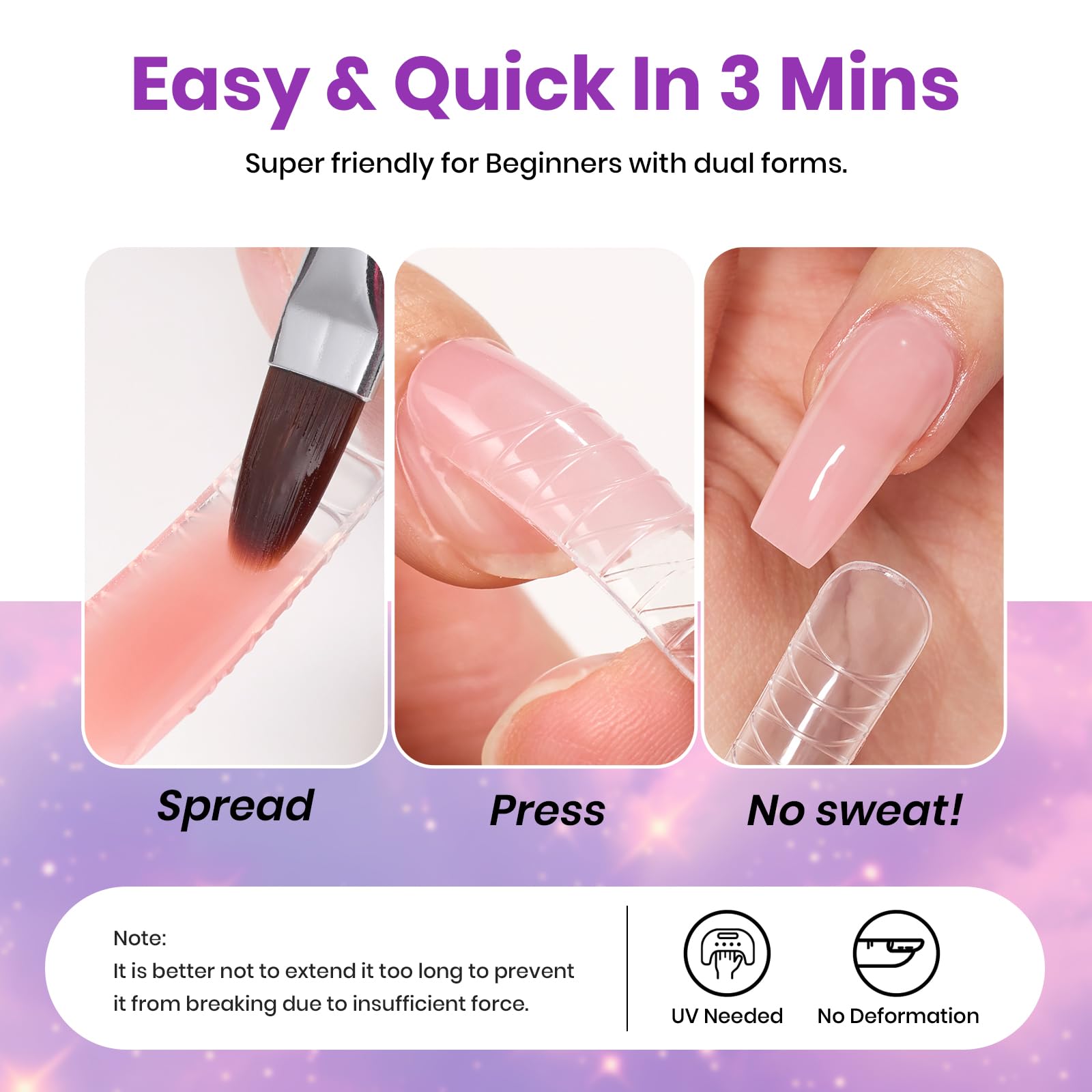 Préparation des ongles Beetles étape préliminaire pour adhérence optimale