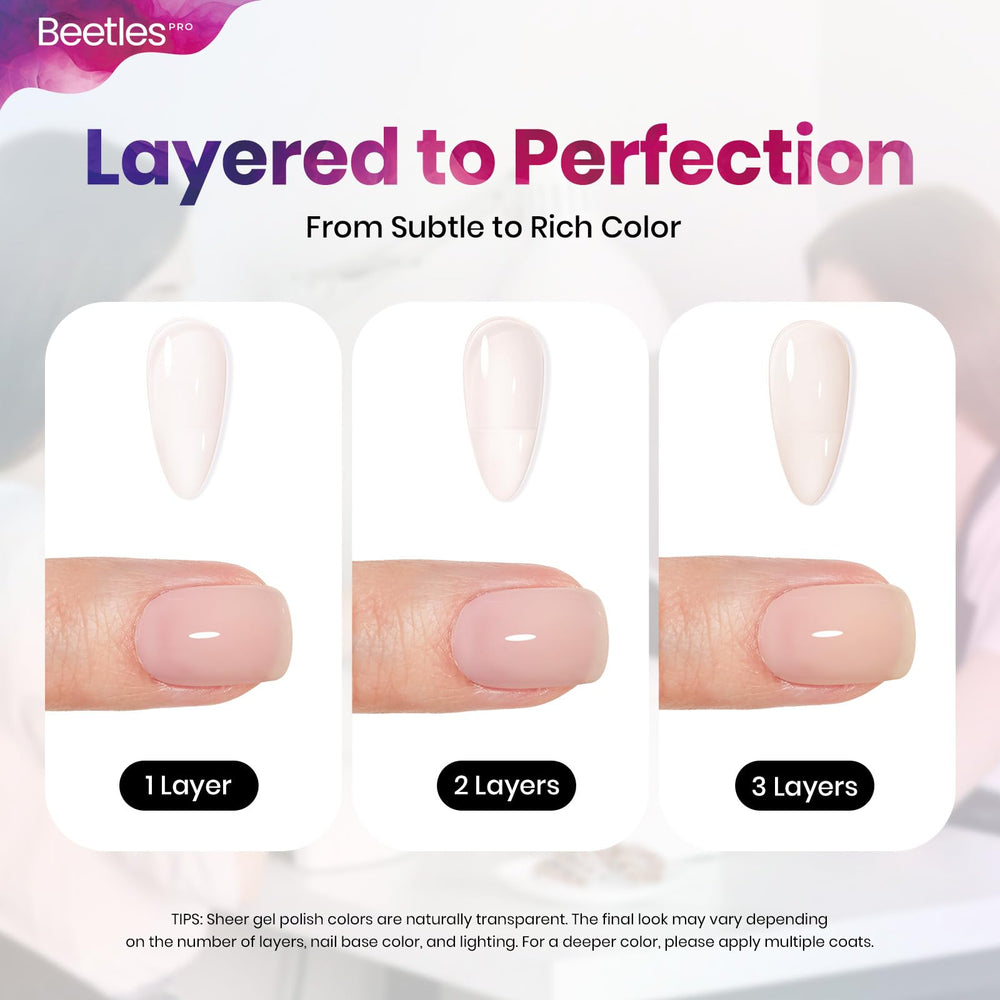 Beetles Pro Gel Polish Mildly Obsessed, cure rapide sous lampe LED UV 90–120 secondes.