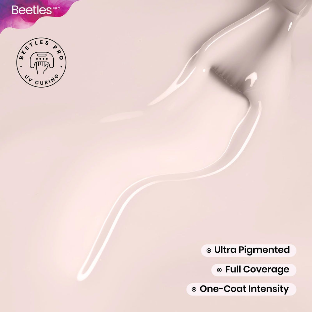 Beetles Pro Gel Polish Mildly Obsessed, fini auto-nivelant pour surface parfaite.