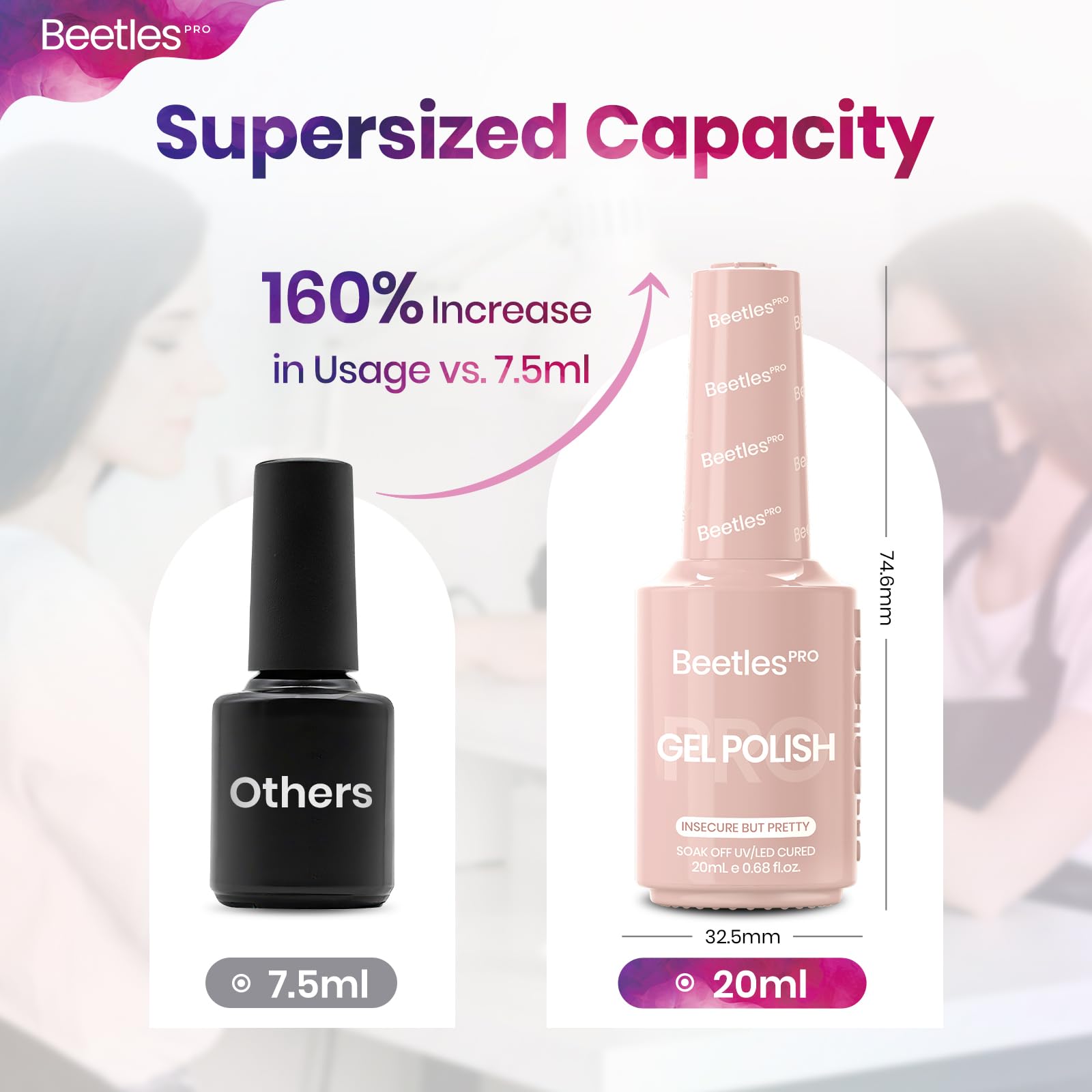 Beetles Pro Nude Gel Polish : notice d’utilisation claire pour débutants et pros.