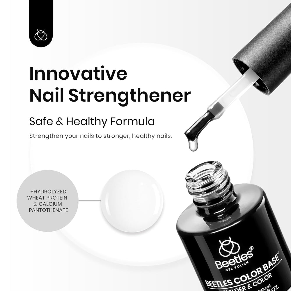 Beetles Rubber Base Gel, auto-nivelant pour une surface lisse.