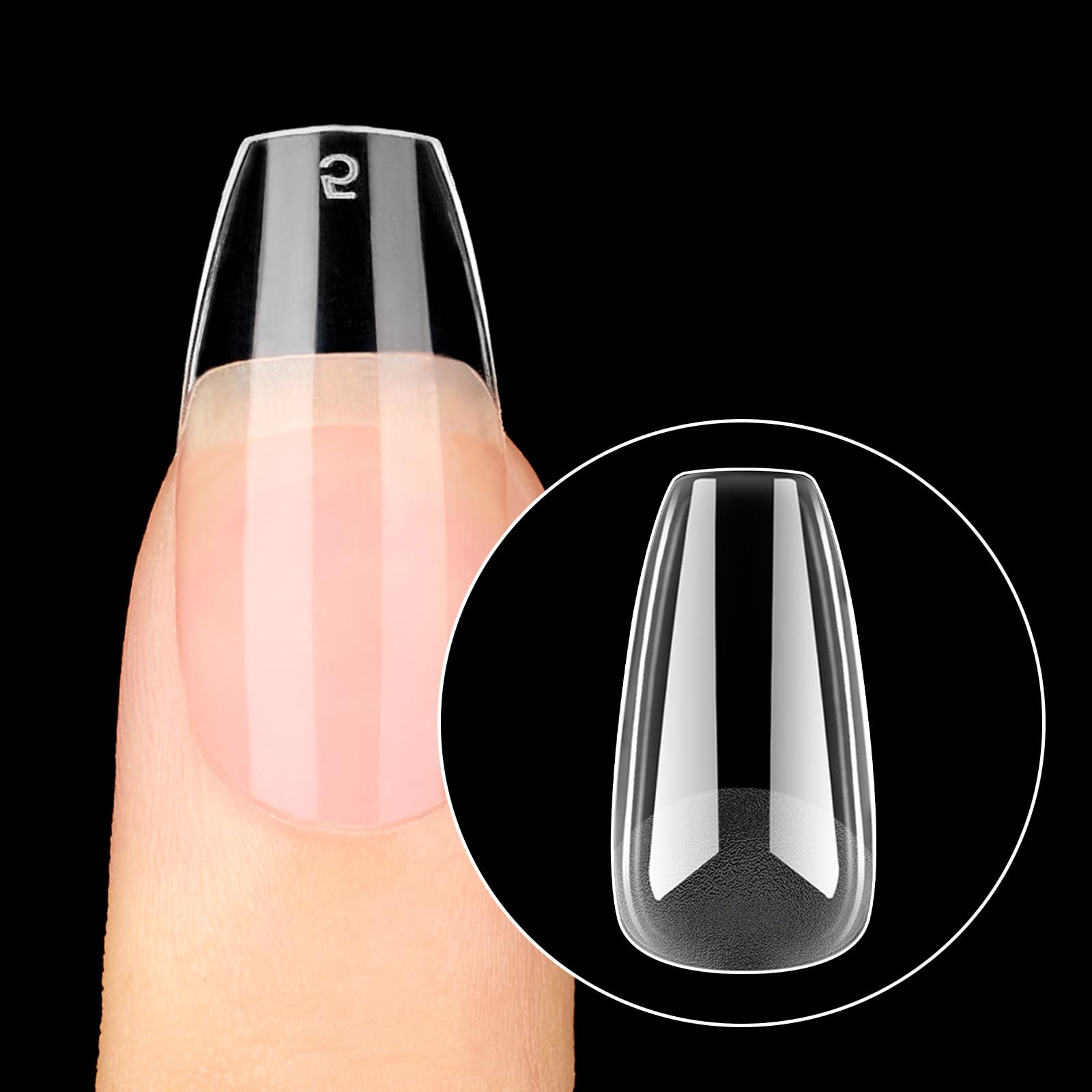 Beetles Short Coffin Nails, idée cadeau pour amateurs de manucure.