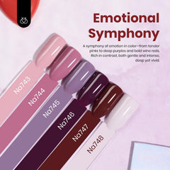 Beetles Emotional Symphony teinte violet-pourpre pour un style tendance.