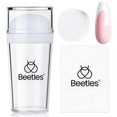Beetles tampon gel ongulaire : ensemble de 3 pièces prêt pour l’art des ongles à domicile.