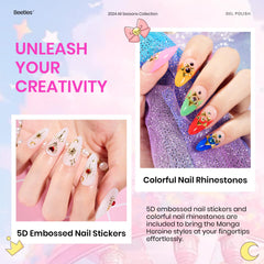 Stickers ongles 5D Beetles pour personnaliser rapidement vos ongles