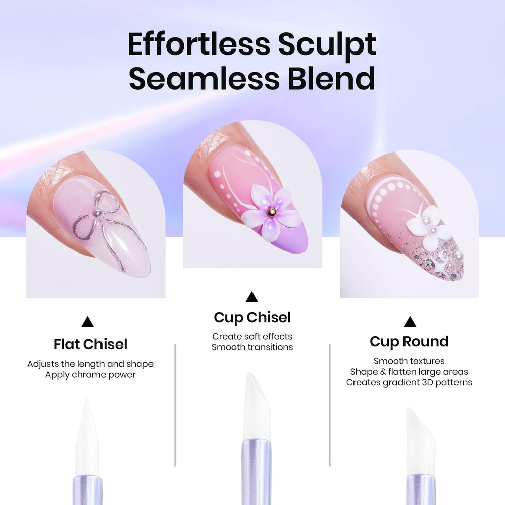 Beetles Gel Polish – Support pinceaux et palette pour rangement pratique.