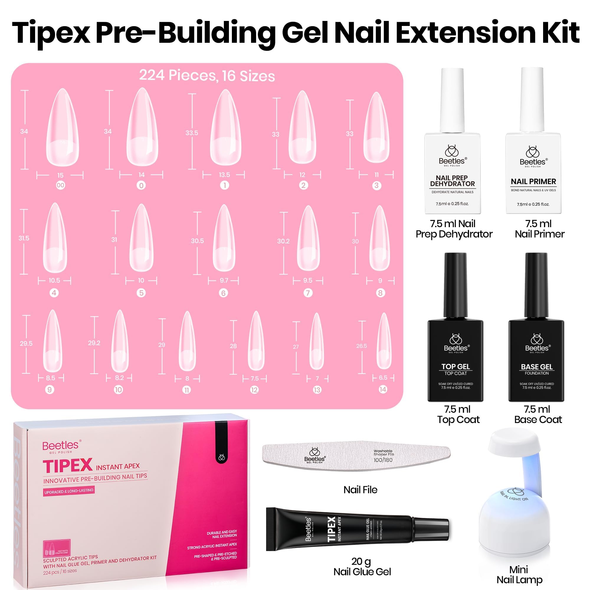 Base et top coat Beetles pour une surface brillante et résistante.