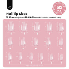 Beetles Tipex – base fine et pointe renforcée, adaptation facile à divers ongles.
