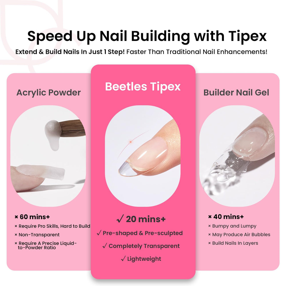 Beetles Tipex colle ongles solide 20g: application propre sans déversement.