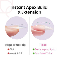 Beetles Tipex embouts prédecoupés almond pour une application précise