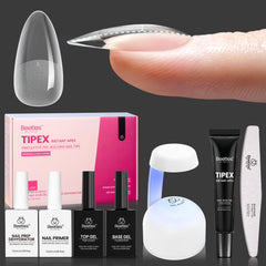Beetles Tipex Instant Apex: kit amande moyenne pour extensions professionnelles.