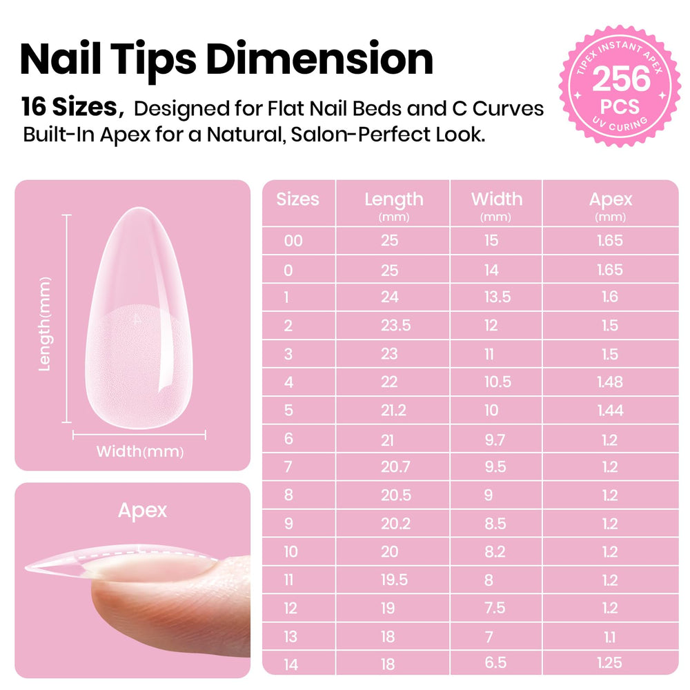 Beetles Tipex Lite Apex tips enable salon-inspired at-home manicures