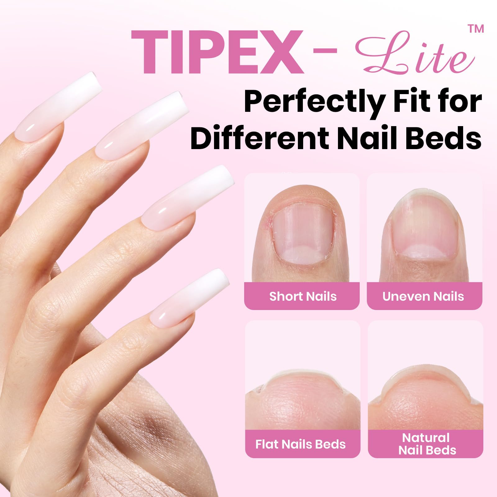 Beetles Tipex Lite Kit – colle UV pour une adhérence rapide et durable.