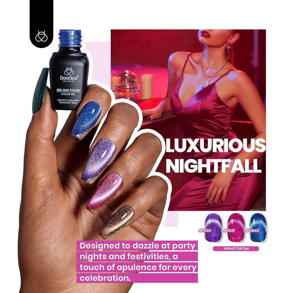 Top coat matte Beetles 7,5 ml pour un effet velouté.