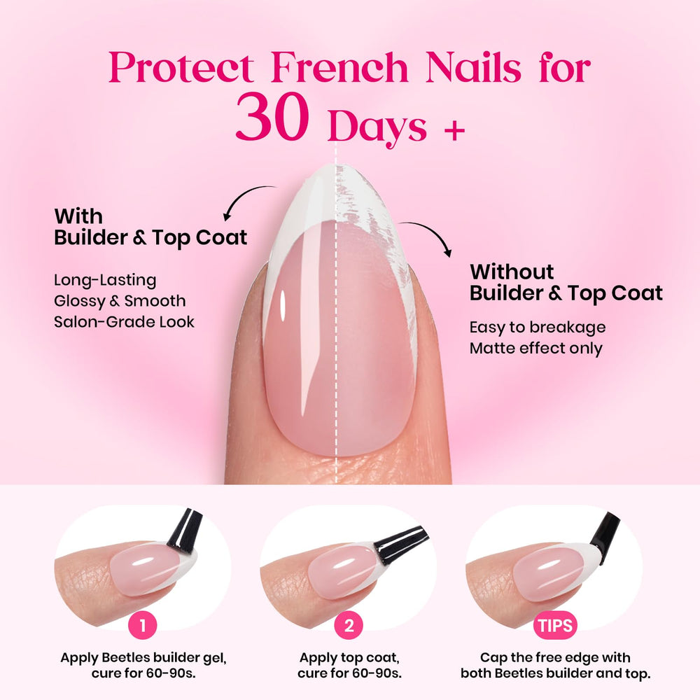 Beetles Heart Whisper : manucure durable sans visite au salon.