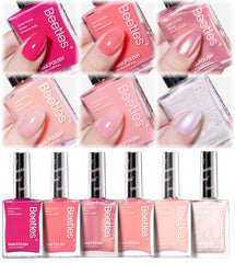 Beetles Vernis Coffret Coeurs 6 Couleurs : palette variée pour personnaliser votre nail art.