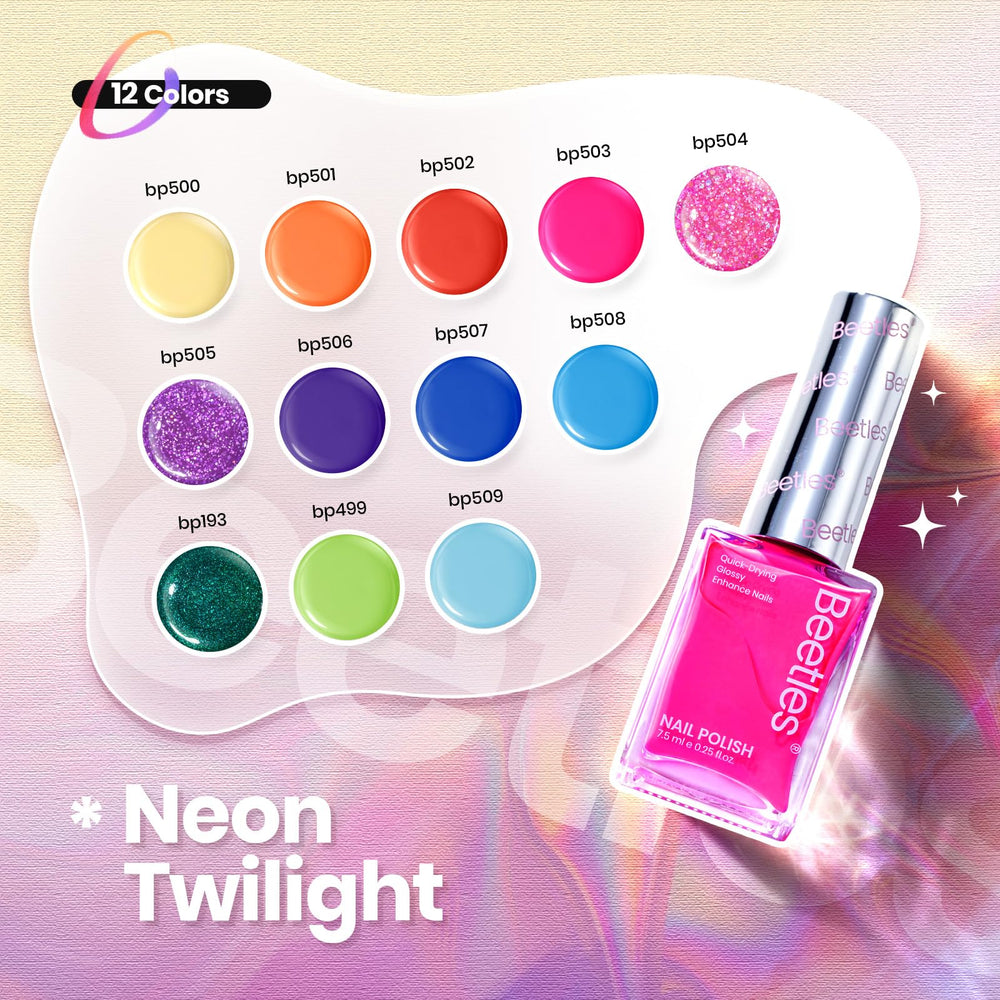 Beetles Gel Polish brillance rapide pour rendu lumineux