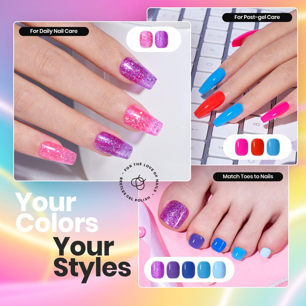 Beetles vernis en gel couleurs tendances pour les saisons