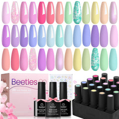 Beetles Gel Polish : palette de 20 couleurs macarons pour varier les looks