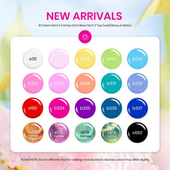 Beetles Gel Polish – palette de 20 couleurs variées pour créer des styles variés à la maison