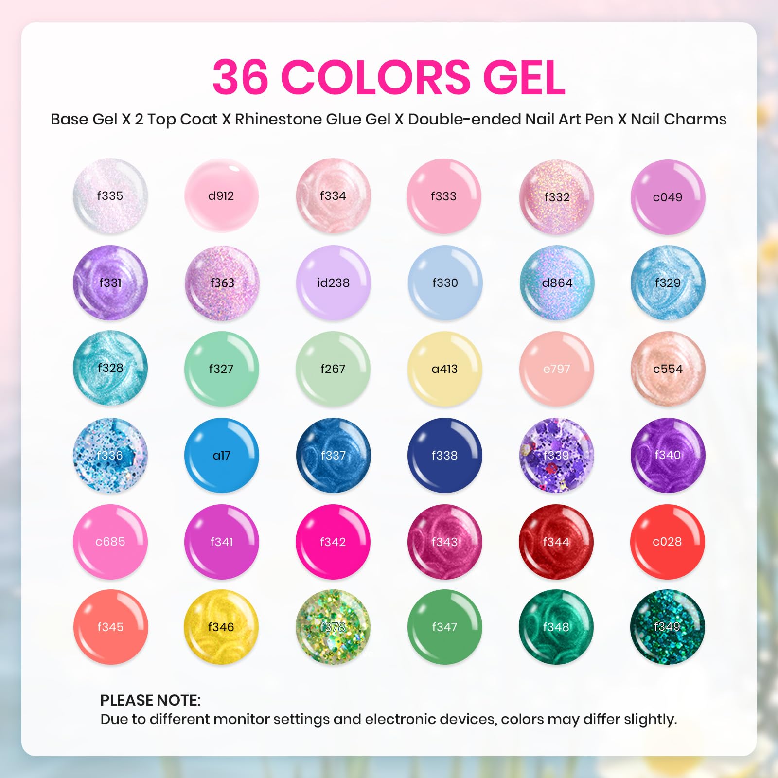 Vernis Gel Beetles: gros plan sur les bouteilles colorées et pigmentées.