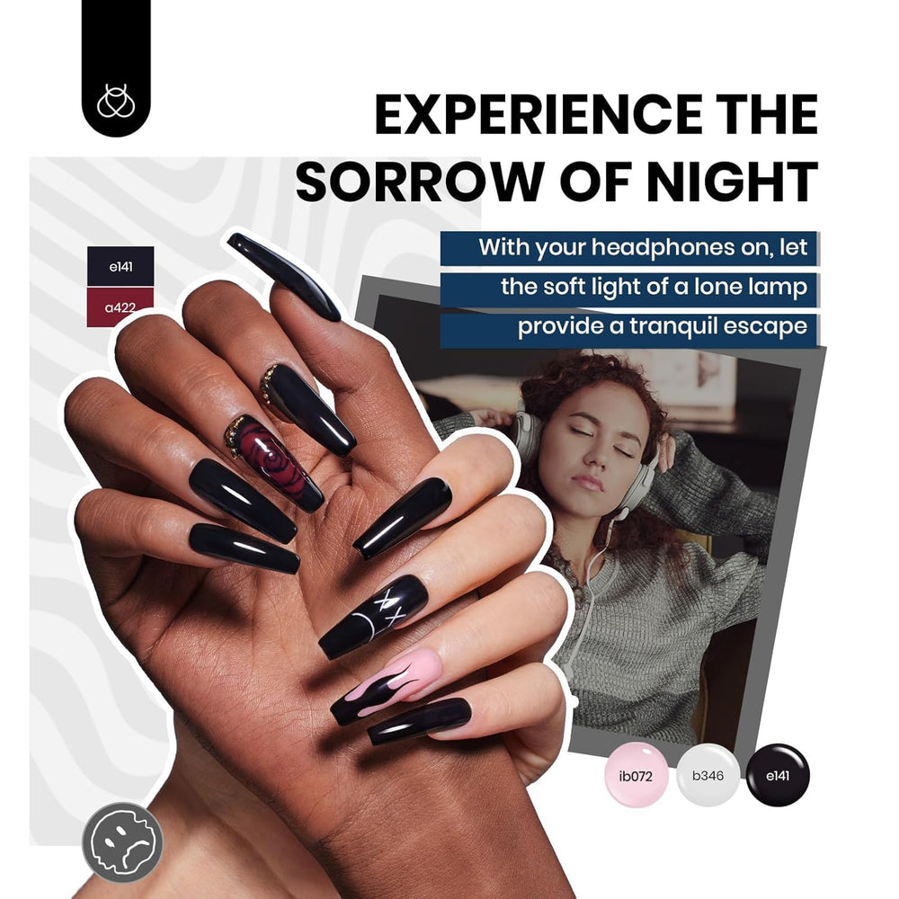 Beetles Gel Polish: palette de 55 couleurs prête à l'emploi pour divers looks.