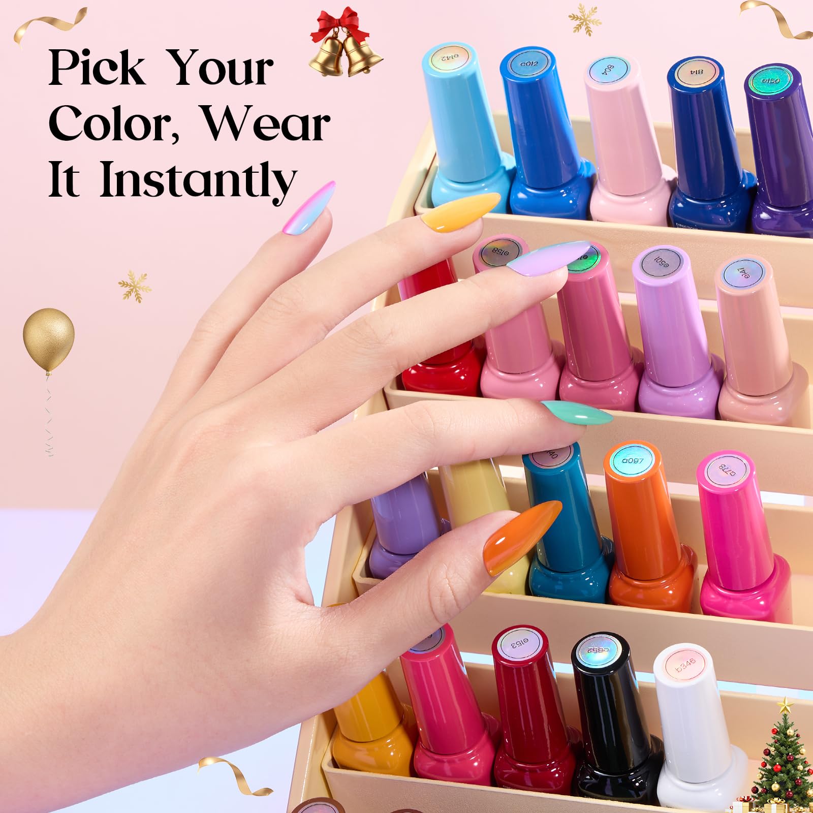 Base et vernis brillant Beetles, finition durable et éclat brillant.