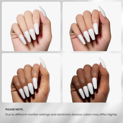 Beetles vernis gel blanc – exposition UV adaptée pour un séchage efficace