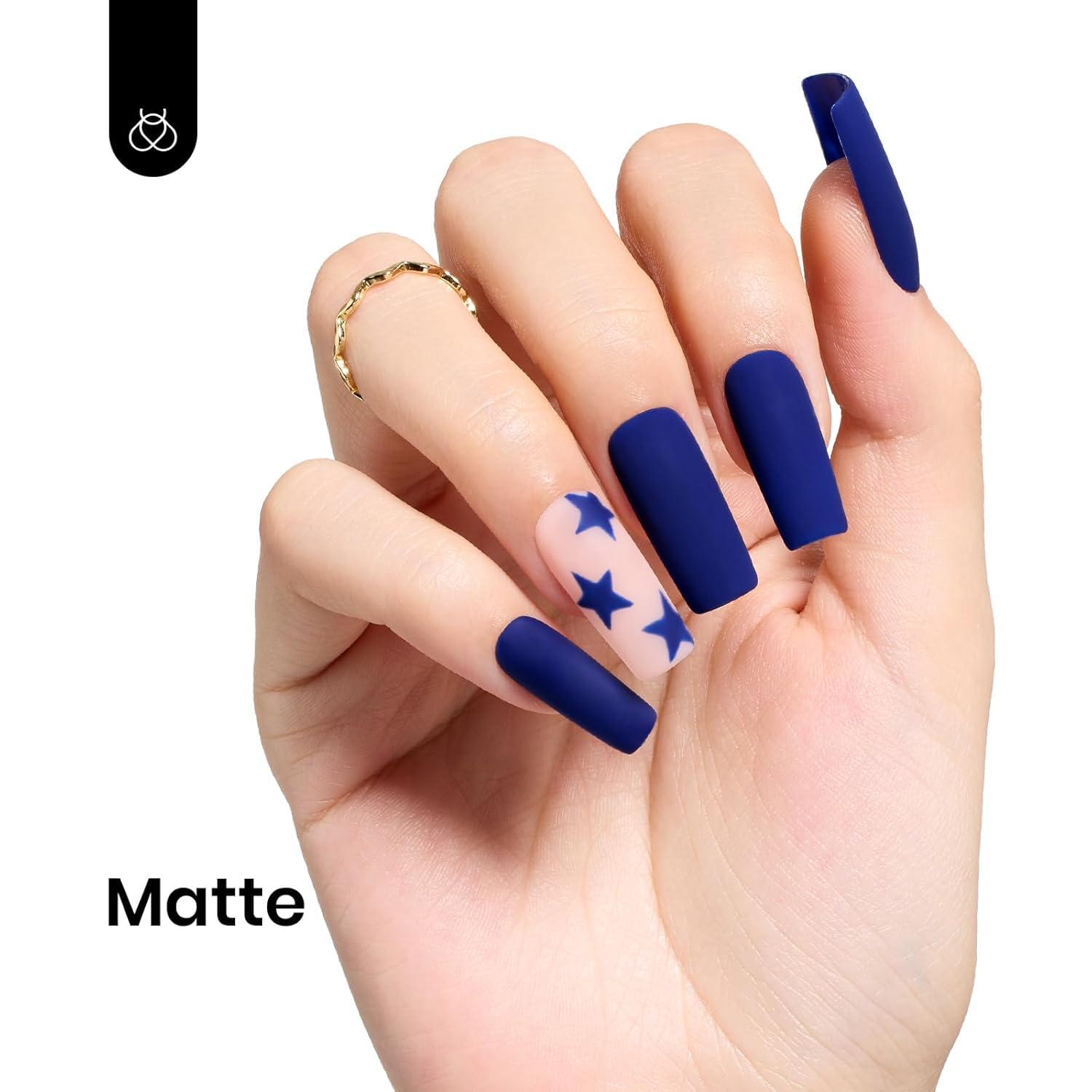 Beetles Vernis Gel Bleu Marine Océan Minuit conçu pour base et couche supérieure