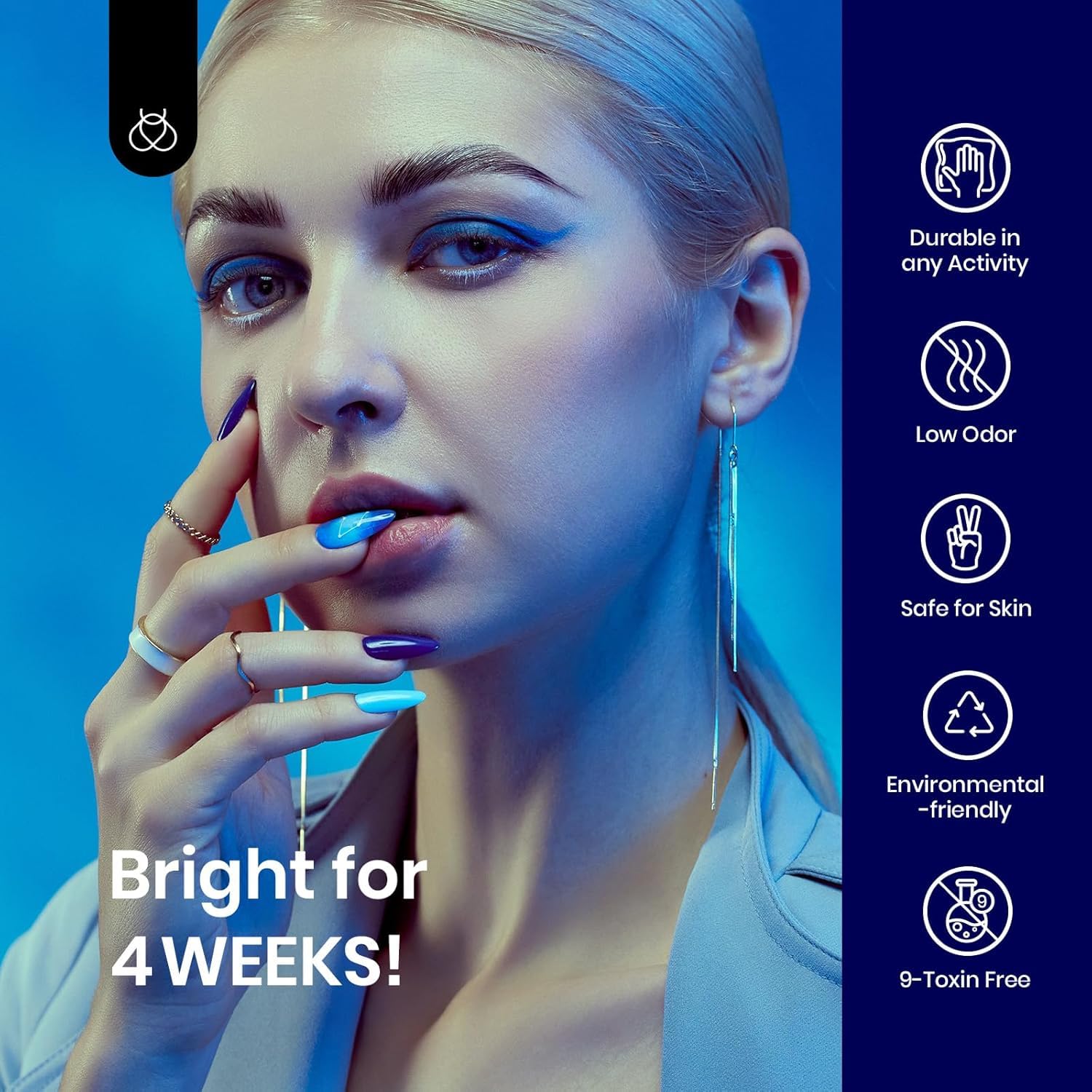 Beetles Vernis Gel Bleu Marine Océan Minuit idéal pour la manucure maison
