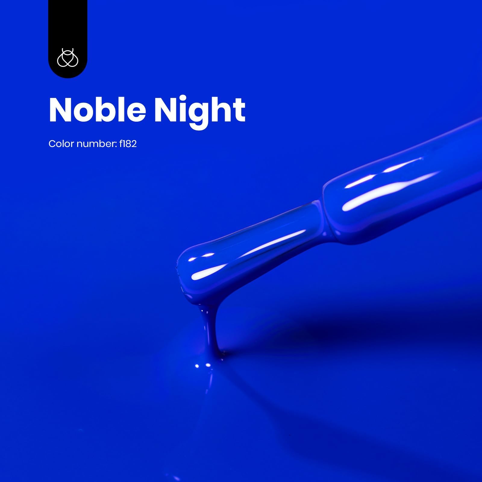Beetles Vernis Gel Bleu, applicateur prêt à l'emploi pour une application fluide.