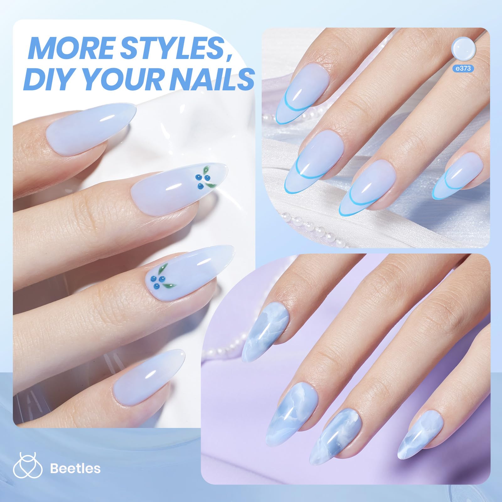 Beetles Gel Polish 28 jours, brillance durable sous pose correcte.