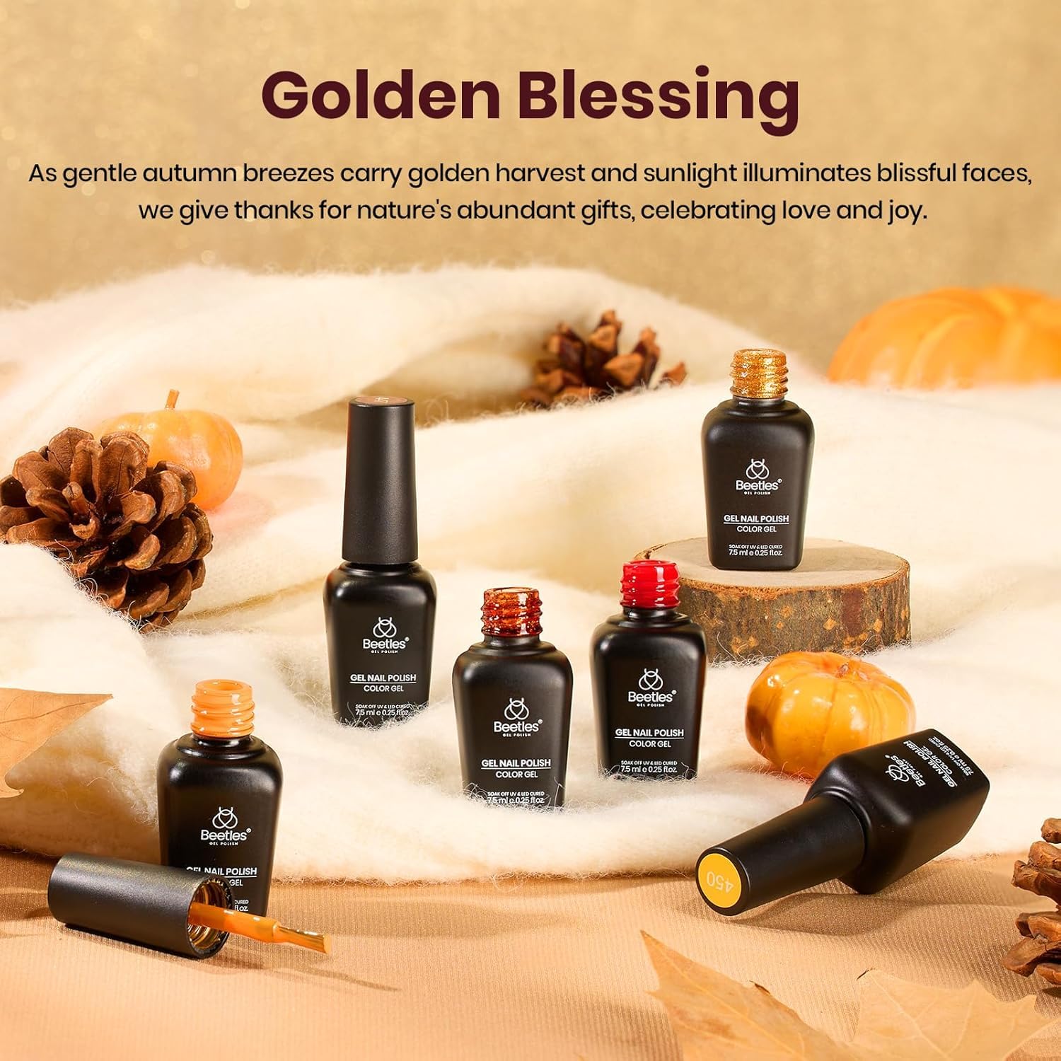 Beetles Gel Polish brillance longue durée assure une finition durable.