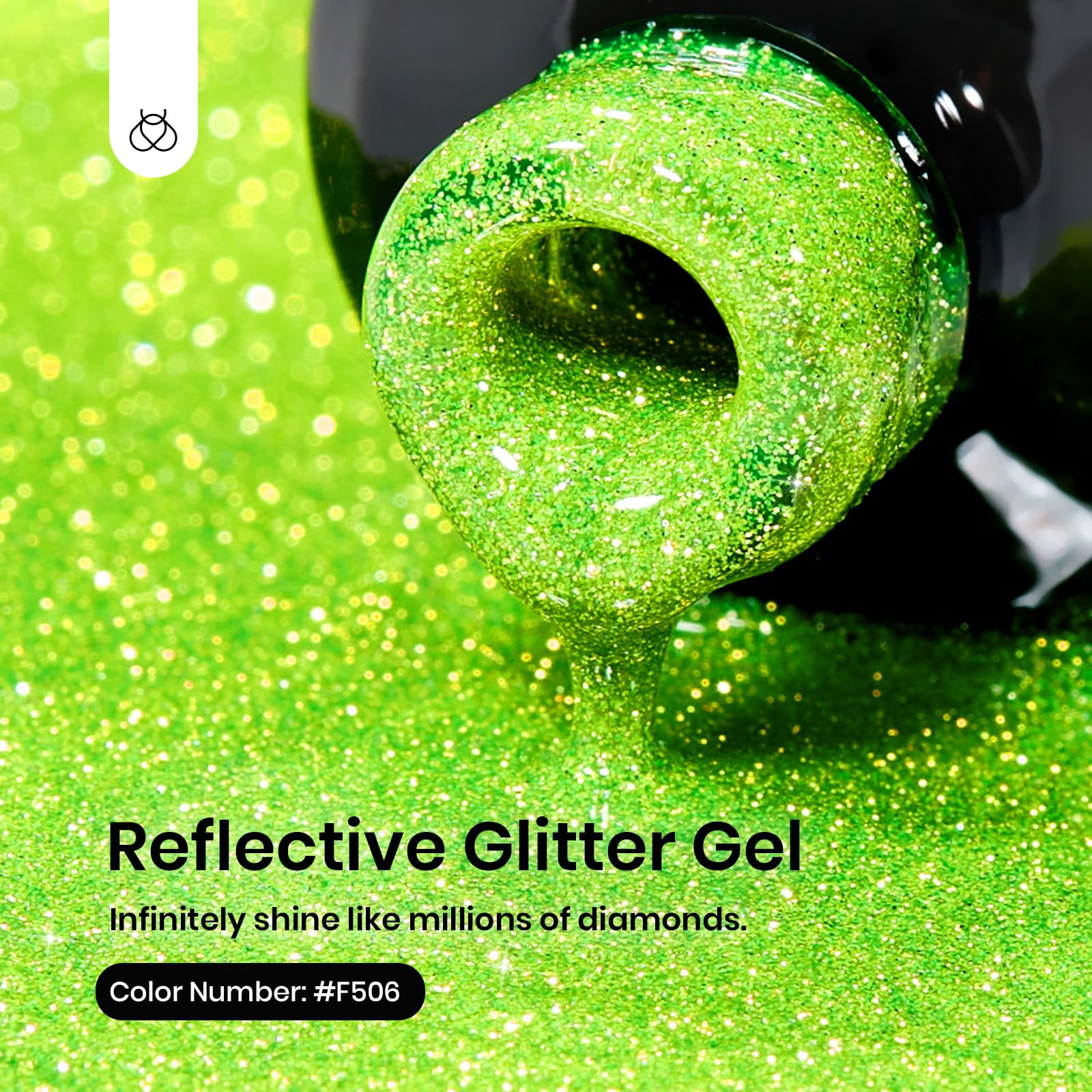 Beetles gel vernis brillance durable, tenue longue sur les ongles.