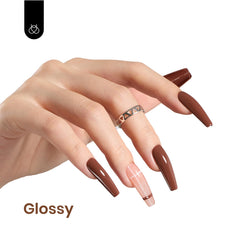 Beetles vernis gel brun 15ml, cure LED rapide.