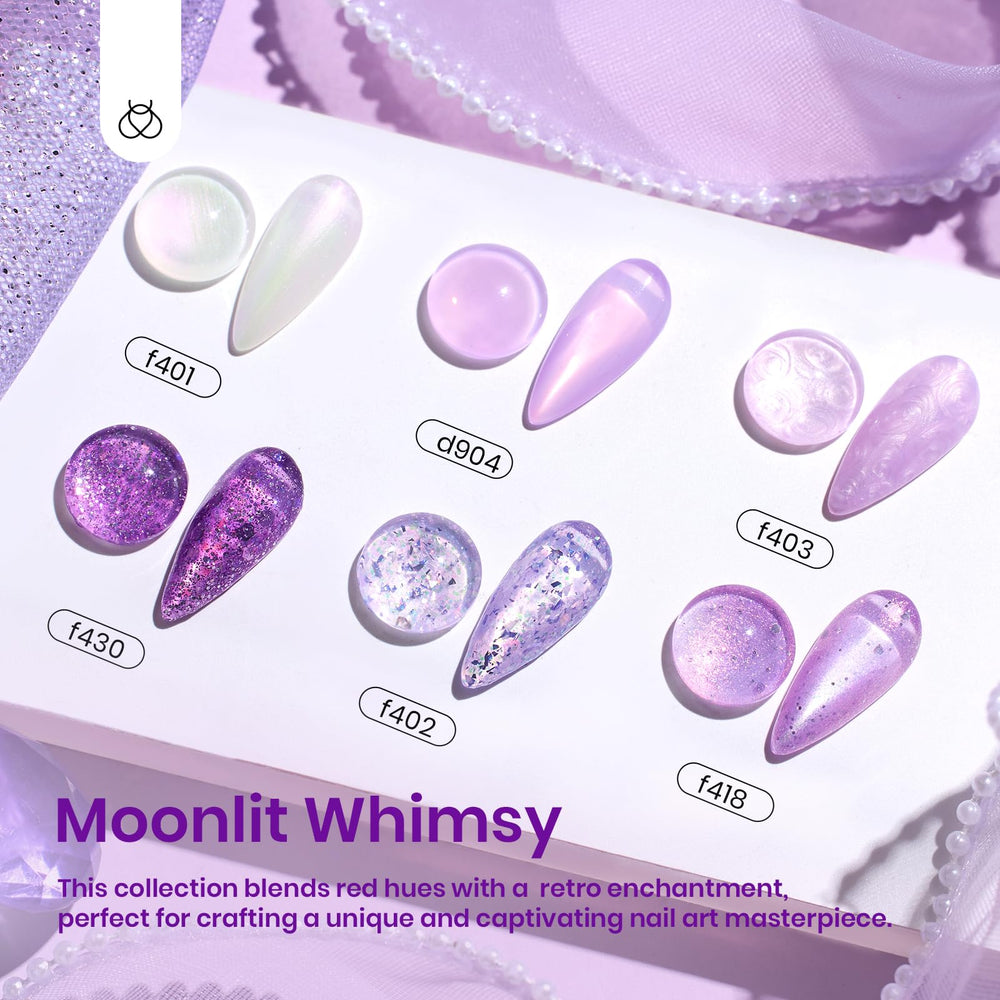Beetles Gel Polish Violet, cadeau idéal pour elle, pour une séance de manucure à la maison.