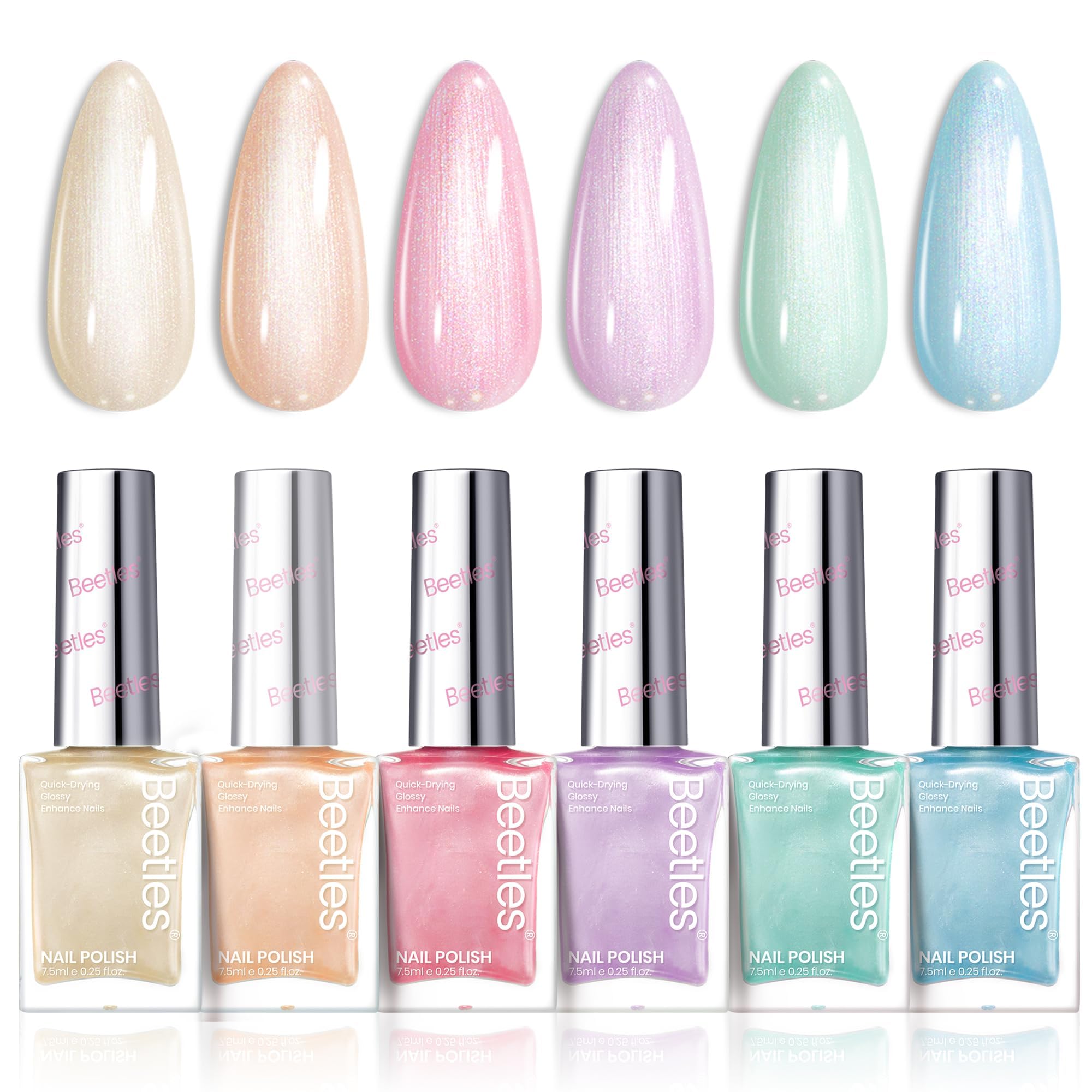 Beetles Gel Polish Coffret manucure, kit pratique prêt à offrir.