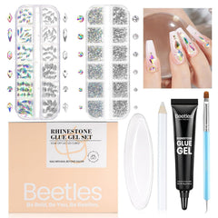 Beetles Vernis Gel Colle, fixation durable des paillettes sur ongles