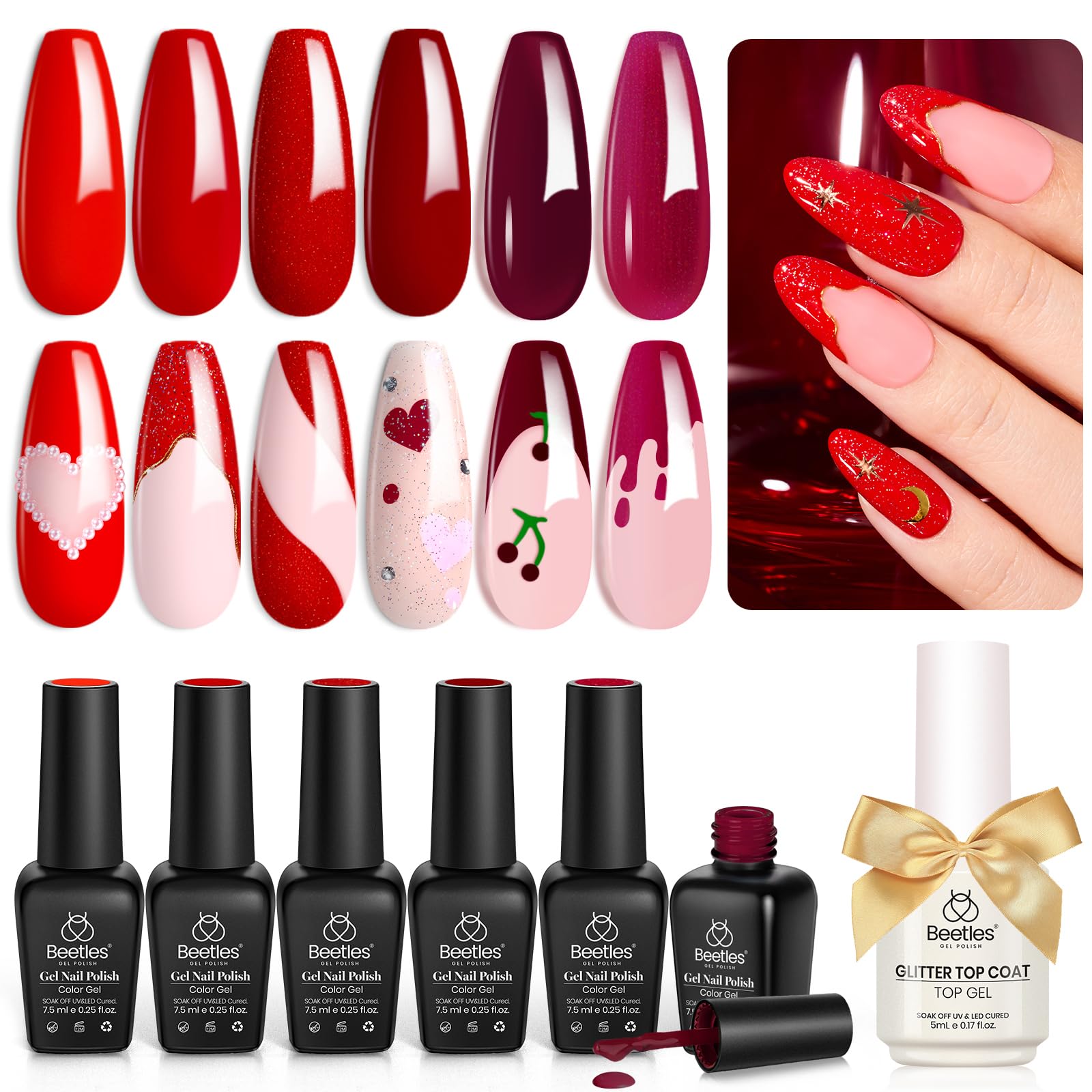 Beetles vernis gel cure sous lampe lumineuse, séchage rapide.