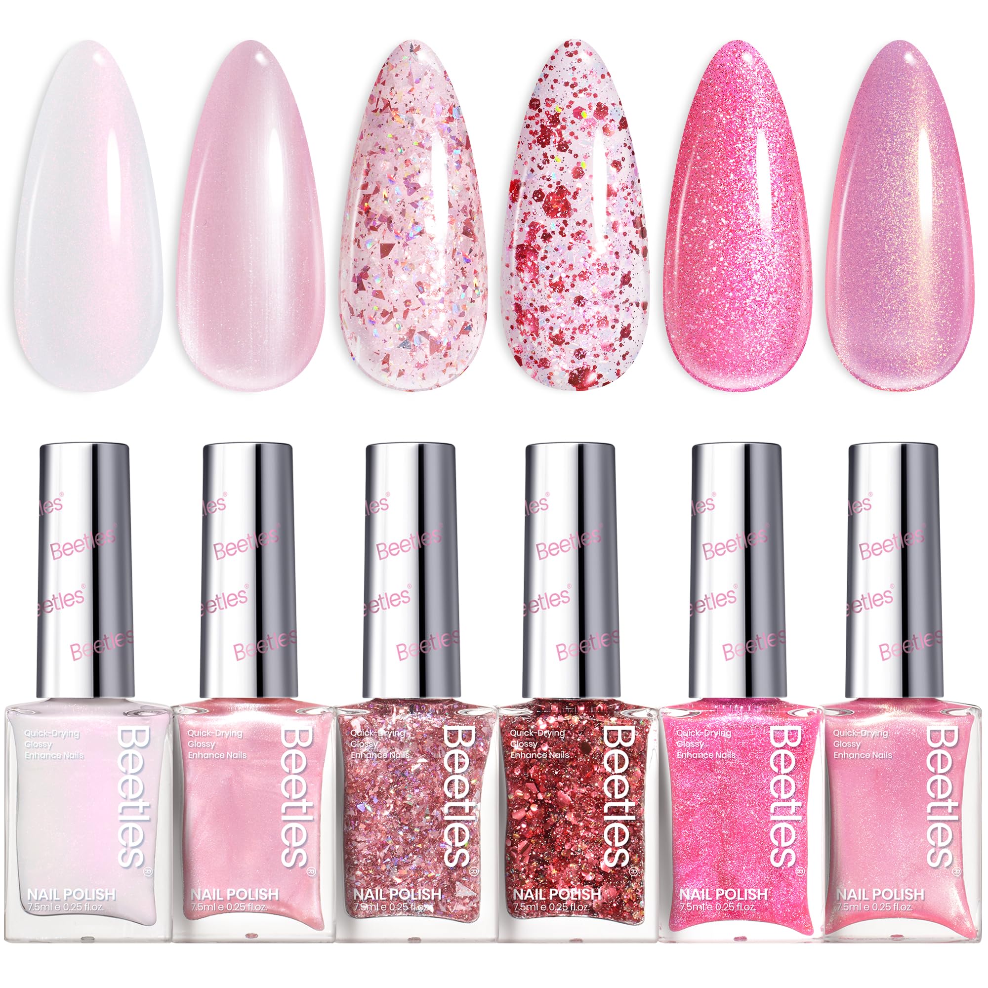 Beetles Vernis Gel durable, longue tenue en usage normal.