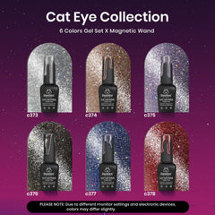 Beetles Gel œil-de-chat violet, effet miroir brillant pour une touche salon à domicile.